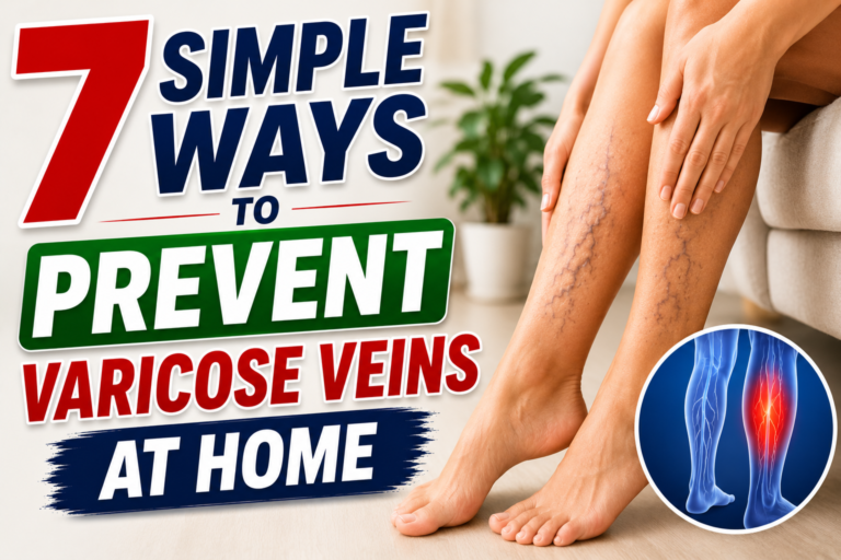 7 Simple Ways to Prevent Varicose Veins at Home